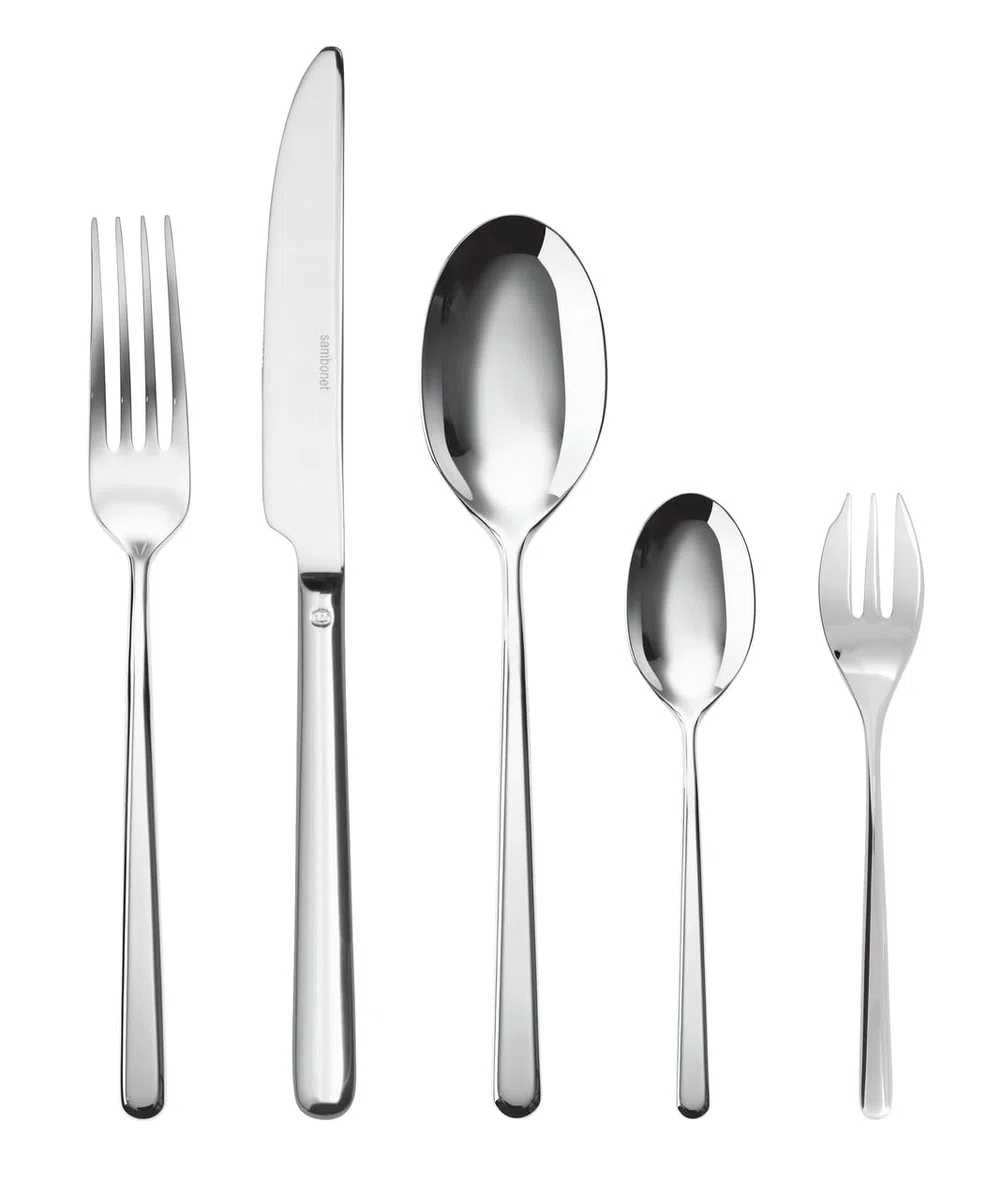 Servizio 30 Pz Monoblocco Linear Inox
