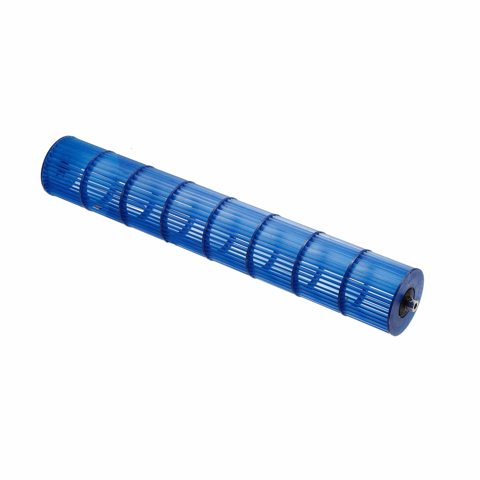 PATIKIL 94x580mm Aire Acondicionador Soplador Ventilador Rueda, Cruzado Flujo Ventilador Ensamblaje Reemplazo para Habitación AC, Azul