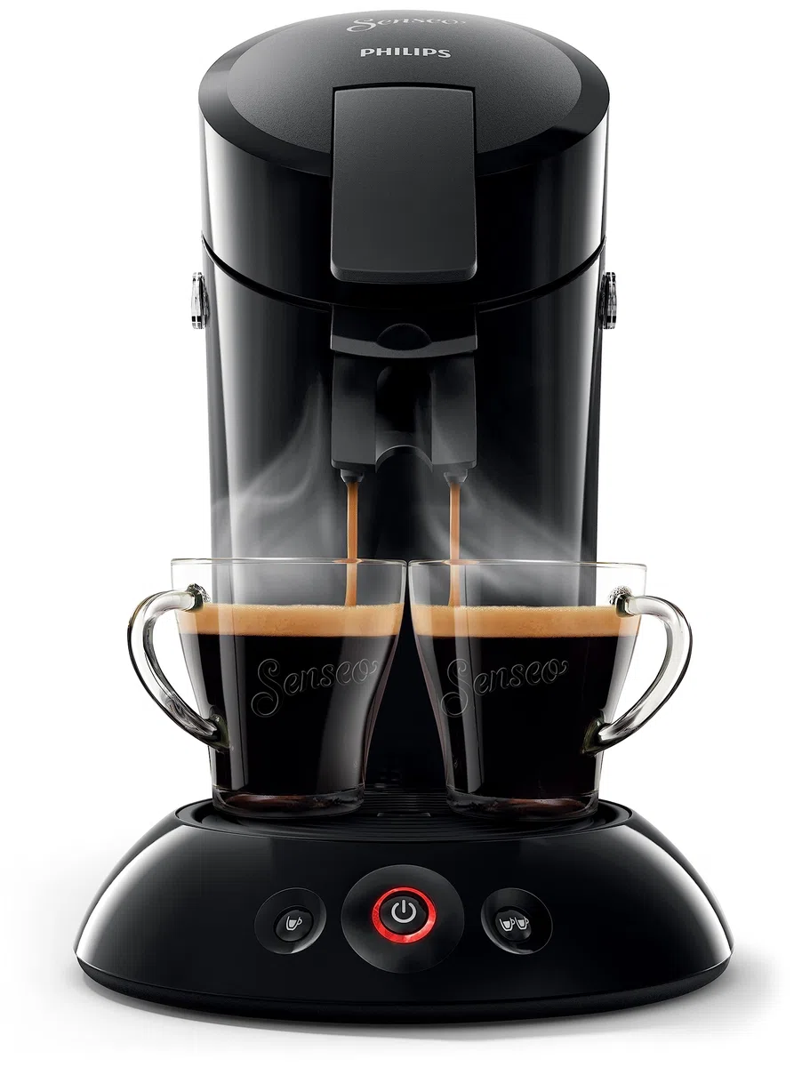 PHILIPS Senseo HD6553/67 Cafetera, Negro, 21.3 x 31.5 x 33 cm