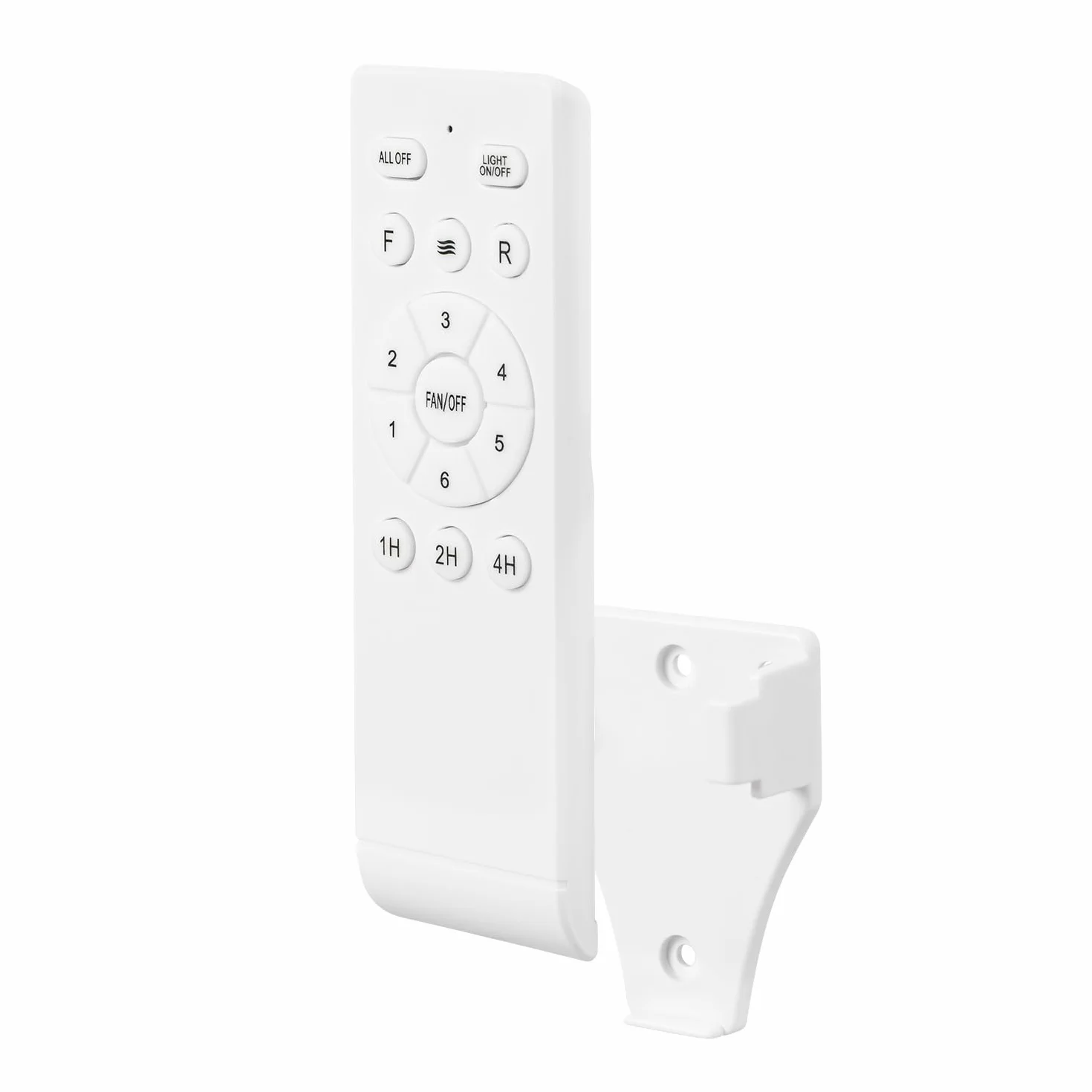 ABRILA - Ventilador DC Capitán 60W | 3 Aspas Desplegables | LED Integrado | Control Remoto | Regulable en Intensidad | Temporizador | 36x48/107 cm