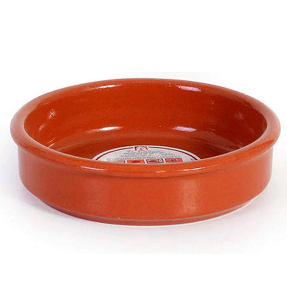Acan Tradineur - Pack de 12 Cazuelas Redondas de Barro - Aptas para vitro y Horno - Ideales para guisos y asados caseros –Ø 10 cm