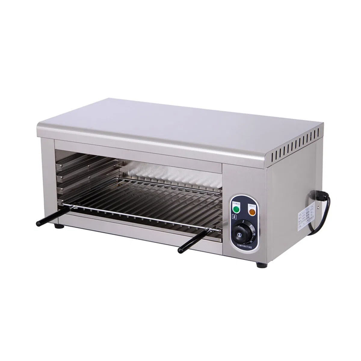 Horno De Convección Comercial De 2000w, Horno Tostador De Convección Eléctrico De 50~300°, Horno Eléctrico Profesional De Una Sola Capa
