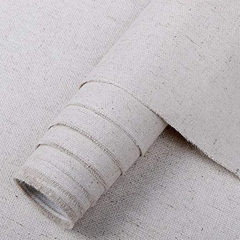 Lienzo para pintar Rollo de 5M Lienzo en blanco profesional para pintura capa de pintura al óleo acrílico lienzo mezcla de lino suministros de arte imprimados para artista lienzo en blanco 0324