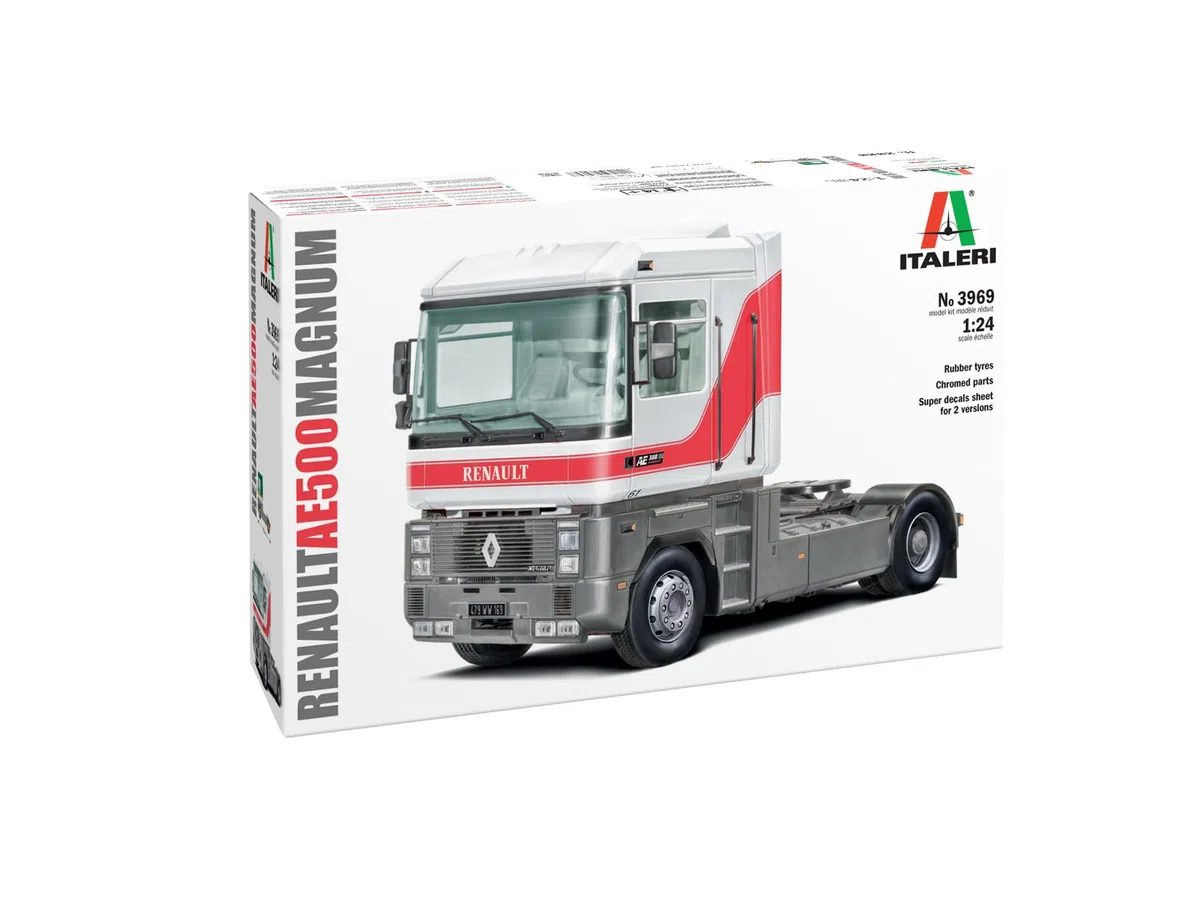 Italeri 3969 AE500 Magnum, escala 1:24, Kit de modelo de plástico