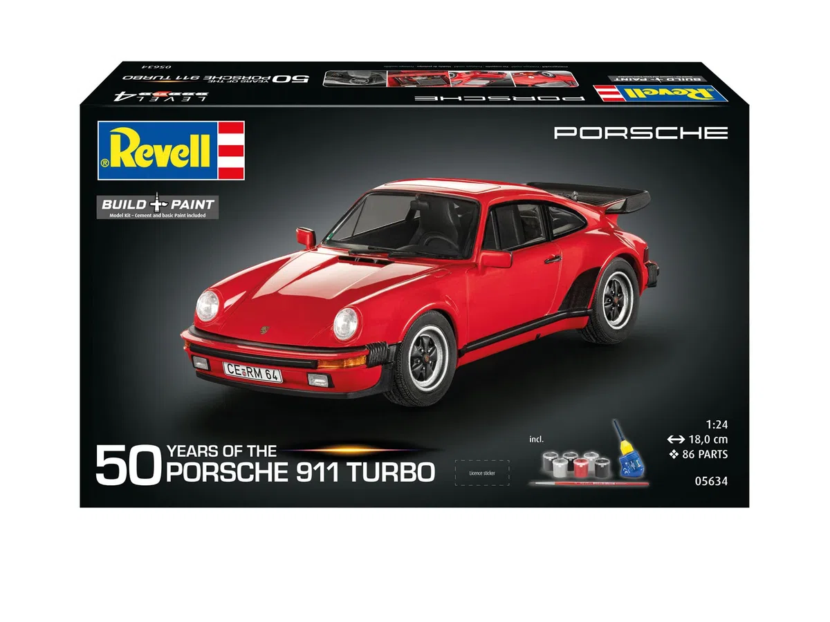 Set de regalo Porsche 911 Turbo 50 Aniversario