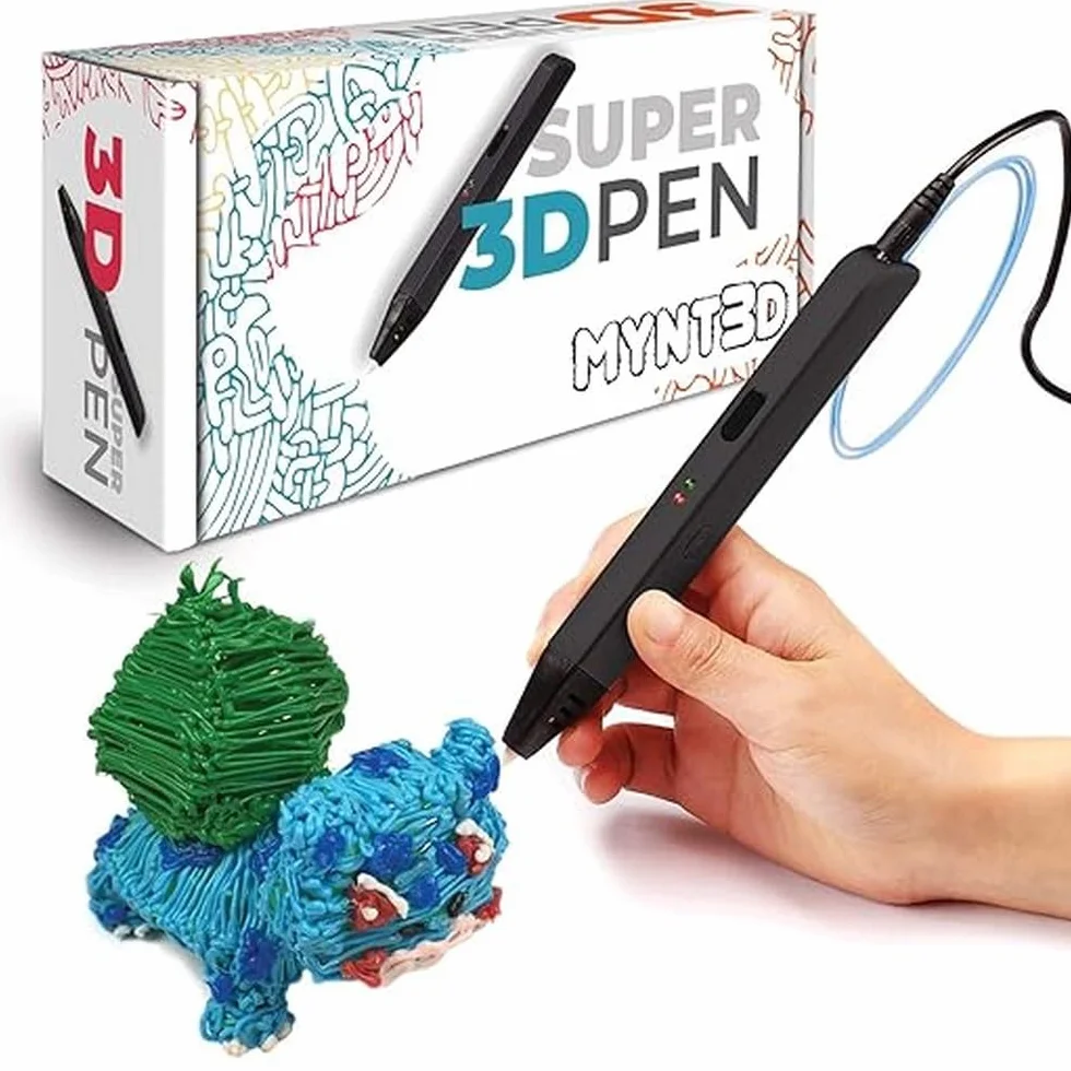 MYNT3D Bolígrafo Super 3D, bolígrafo de impresión 3D compatible con ABS y PLA de 1,75 mm