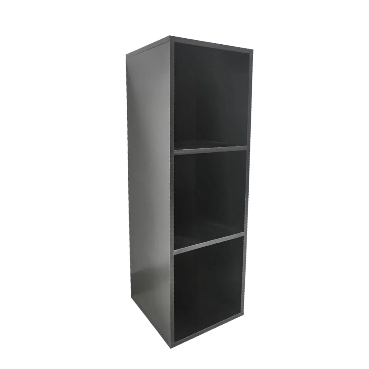 VDD Lp Gabinete de discos de vinilo - 3 compartimentos - negro
