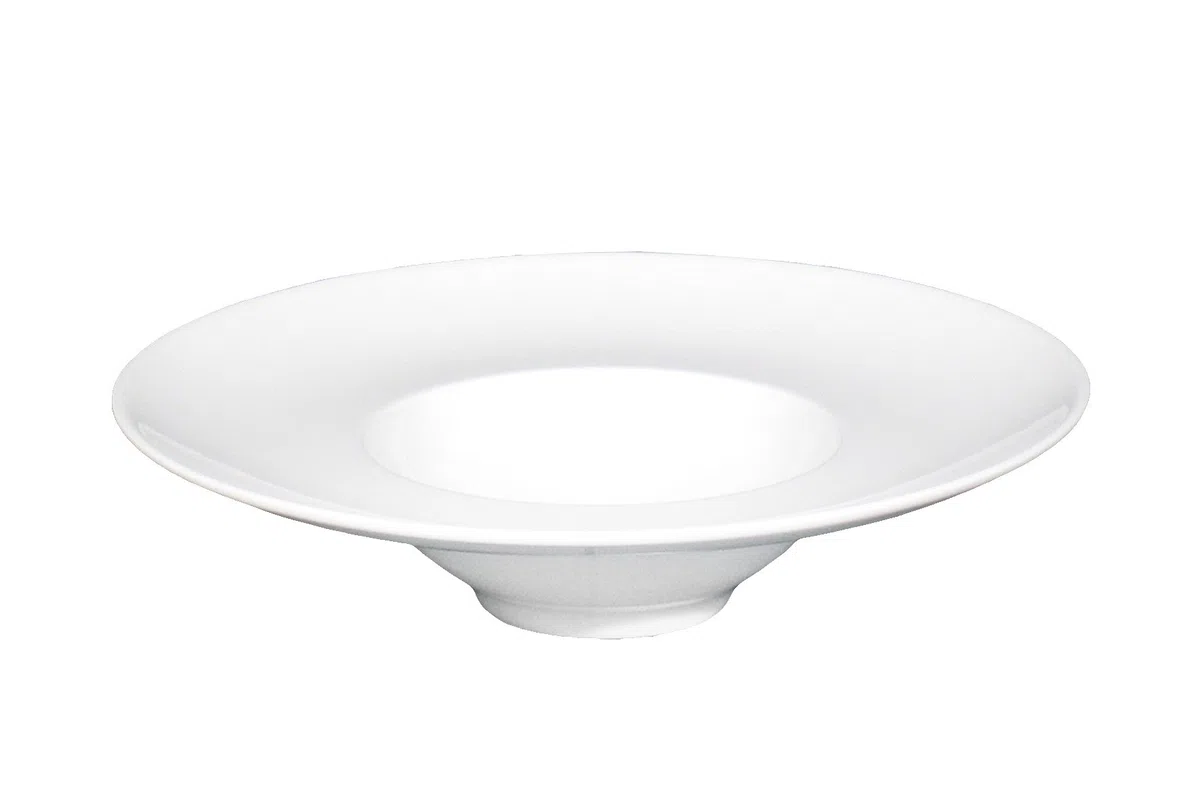 SATURNIA Napoli k-Bowl, Porcelana, Blanco, 24 cm, 6 Unidad