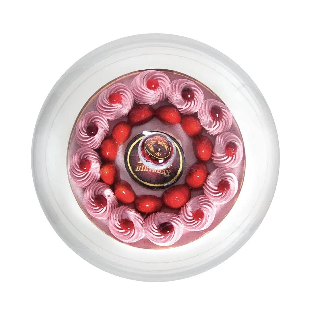 Olympia Cúpula de cristal para tartas con nuevas características útiles para una mejor experiencia