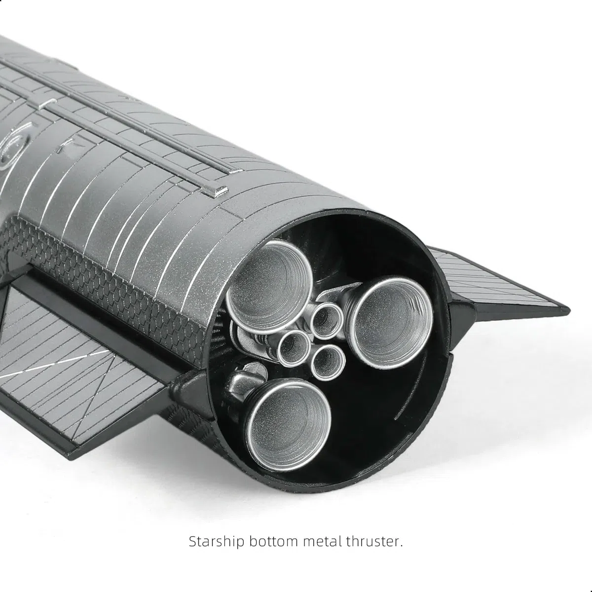 Modelo de cohete Starship 1/200 Dragon Spacecraft (10,4 pulgadas) adecuado para SpaceX Starship modelo estático adecuado para entusiastas del espacio modelos de cohetes o modelos de pantalla