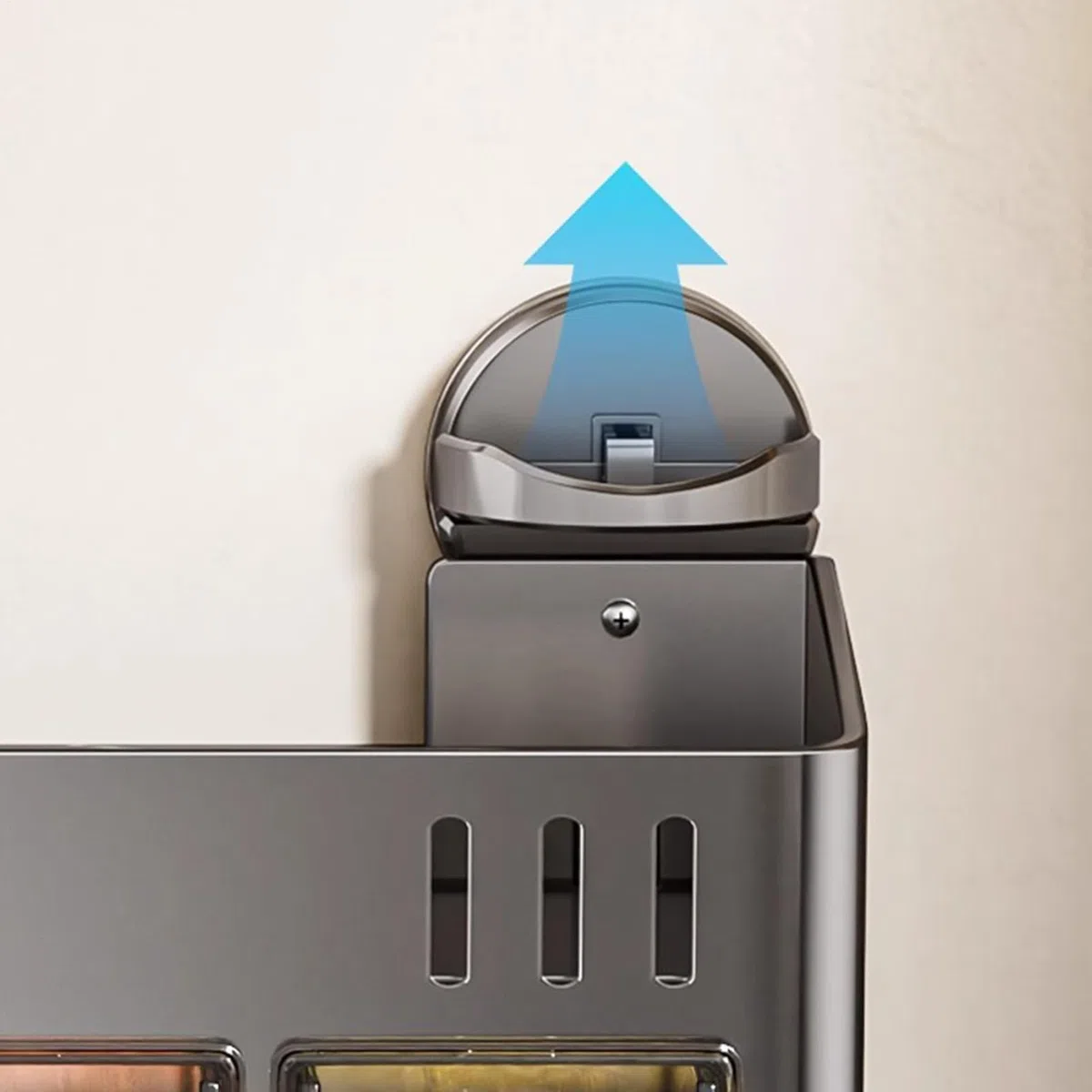 Estante impermeable para especias | Almacenamiento de doble capa de acero inoxidable | Soporte de armario de cocina y refrigerador que ahorra espacio para especias y condimentos