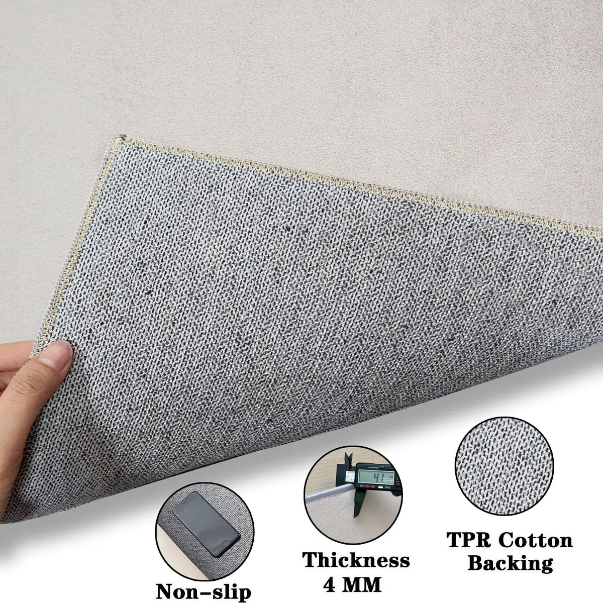 Alfombra Silla de Oficina, Alfombrilla Protectora Suelo Antideslizante 200 x 270 cm Alfombra Gaming Suelo Alfombra Silla Escritorio para Suelos Duros Protector Suelo Silla Ruedas, para Oficina Hogar