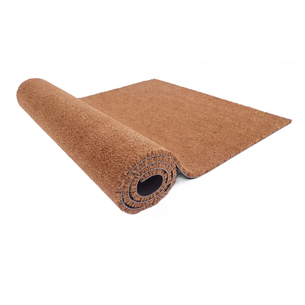 Carpido Felpudo Coco 100x100 cm Muy Resistente - 16mm Coco Estera Natural Antibacteriano - Felpudo rascador Estera Antipolvo Respetuoso con el Medio Ambiente