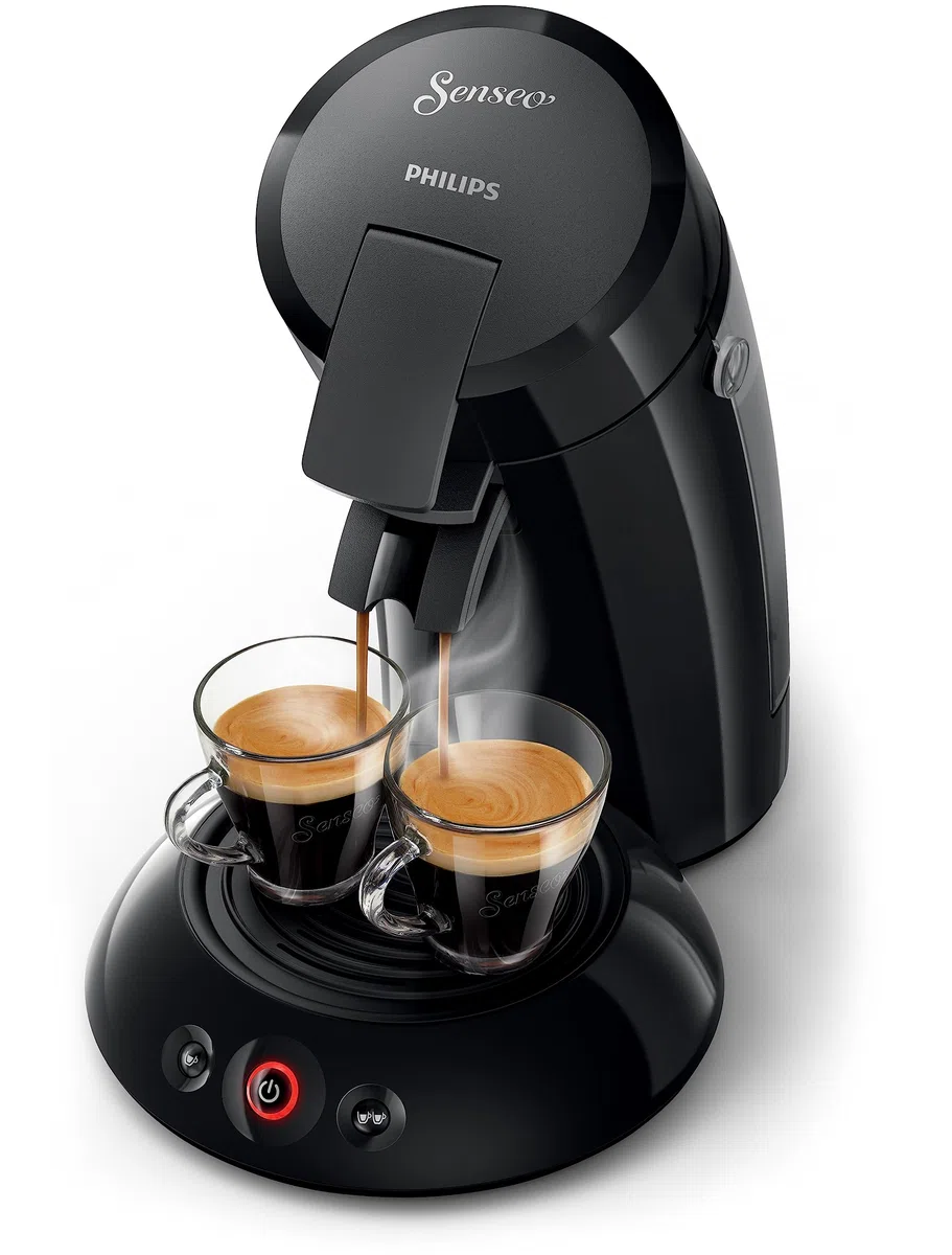 PHILIPS Senseo HD6553/67 Cafetera, Negro, 21.3 x 31.5 x 33 cm