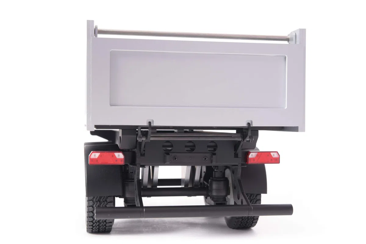 Carson Modellsport 500907425 Remolque de 2 Ejes con Centro de inclinación 1:14 - Montaje de Modelo de camión RC Compatible con Tamiya, Accesorios a Escala 1:14