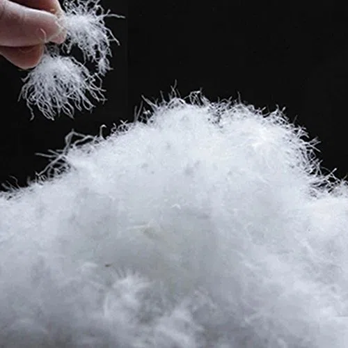 Alta potencia de relleno bulk suave 100% de plumón de pato, color blanco 1 Lb para almohada relleno, edredones, chaquetas