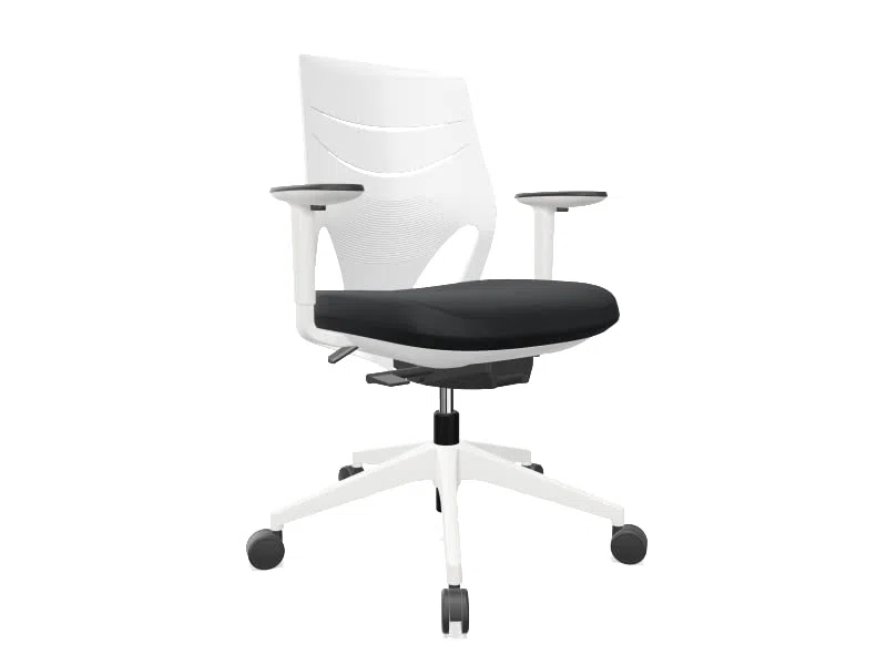 Spacio Silla Profesional de Escritorio Actiu Efit Respaldo semiflexible Fibra de Vidrio + Poliamida +120kg