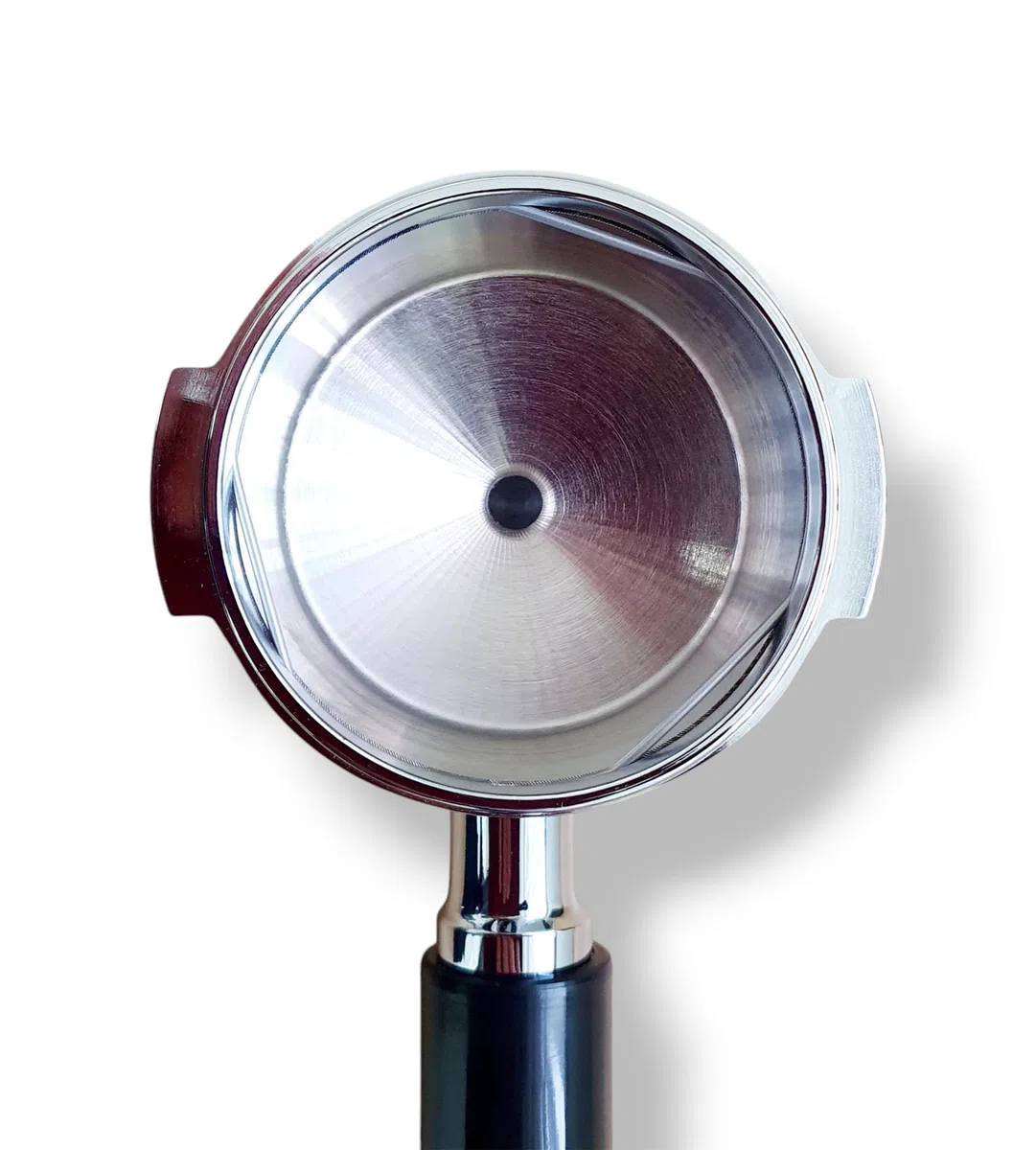Portafiltro de repuesto para máquinas de espresso SAGE/BREVILLE de 58 mm, 2 boquillas, sin cesta